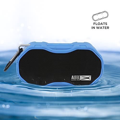 Altec Lansing - Portable Bluetooth Speaker, Waterproof IP67 - color: Blue
