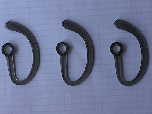 CS540 Ear Tips + Ear Hook Loops + Foam Spare + Earpads Fit Kit for Plantronics CS540 Savi W440 W740 W745 WH500 EarLoops EarHook Ear Bud Sleeve Part-Large - size: CS540-L