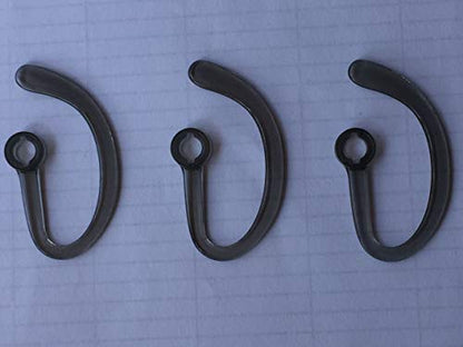 CS540 Ear Tips + Ear Hook Loops + Foam Spare + Earpads Fit Kit for Plantronics CS540 Savi W440 W740 W745 WH500 EarLoops EarHook Ear Bud Sleeve Part-Large - size: CS540-L