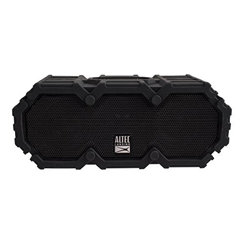 Altec Lansing LifeJacket - Waterproof Bluetooth Speaker, Wireless & Portable Speaker for Travel & Outdoor Use, 30 Hour Playtime & 50 Foot Range, Black - color: Black