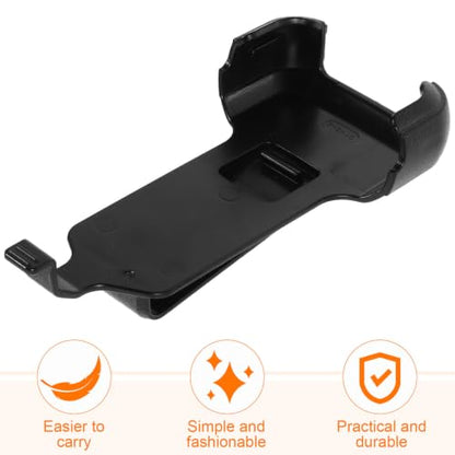 Abaodam 2Pcs Interphone Belt Clip Replacement ABS Black Back Clips