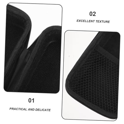 Microphone Storage Case 2 Pack EVA Protective Pouch for Travel Business