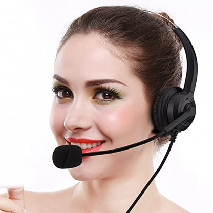 ZJchao Pro Gaming Headset with Ultra Soft Ear Cups Noise Cancelling Mic Plug and Play USB for PC Laptop Lightweight Fatigue Design