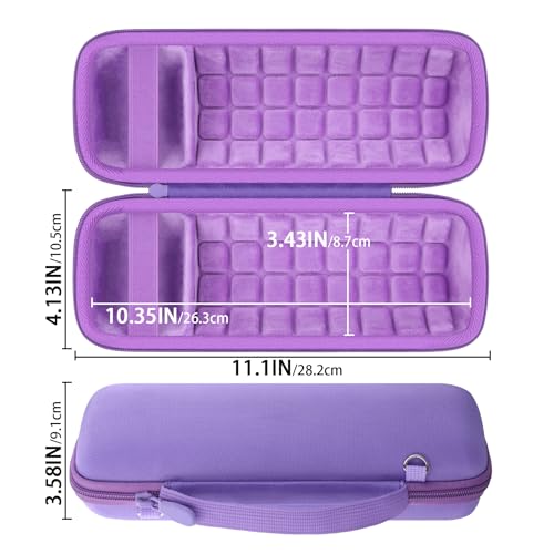 Hard Case for JBL Flip 7 Portable Wireless Bluetooth Speaker - color: Purple Case