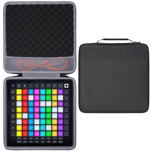 co2CREA Hard Travel Case for Novation Launchpad Pro MK3 Controller - style: Launchpad Pro MK3 Case