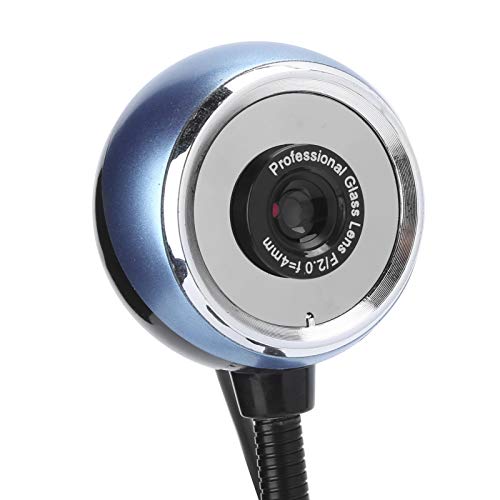 Mini Web Camara with Microphone, 360 Degree Rotated USB 480P HD Webcam for Desktop PC Laptop Video Calling Recording Conferencing, for Skype Zoom Meeting