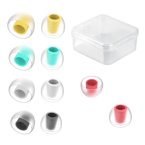 5 Pairs KBEAR 07 Ear Tips, KINBOOFI KZ ZS10 PRO Silicone IEM Eartips Earbuds for KZ ZST ZS10 PRO X AS10 AS24 ZSN ZSN PRO X ZSN PRO ZS10 PRO2 TANGZU WAN'ER CCZ DC02 DC01-PRO Wired Headphone（S/M/L）