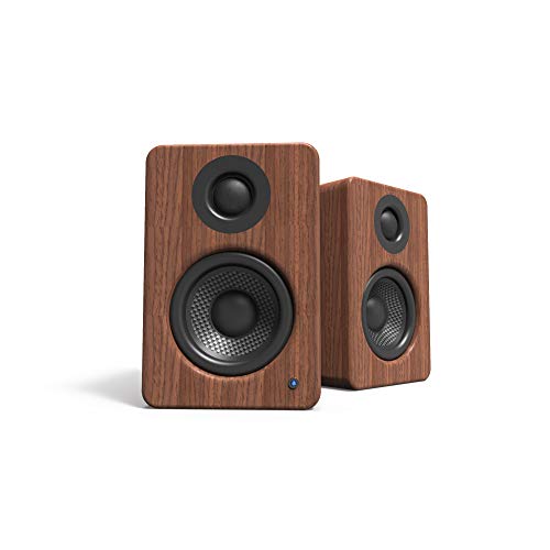 Kanto YU2 Powered 2 Channel Stereo Computer Speakers W/Built-in USB DAC - Walnut - color: Walnut