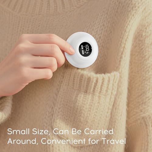Sleep Earbuds Bluetooth 6.0, Mini Invisible Silicone Sleep Earbuds for Side Sleepers, Noise Blocking Sleeping Headphones, Hidden Earbuds with LED Display for Small Ears, Sleep & Relax - White - color: Dark White