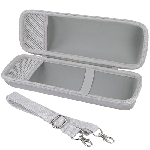 co2CREA Hard Case for Sony ULT Field 1 Bluetooth Compact Speaker, White | Portable Travel Bag Replacement with Detachable Shoulder Strap and Handle, Shockproof EVA Shell and Soft Lining - color: White Case, style: Case for Sony ULT Field 1