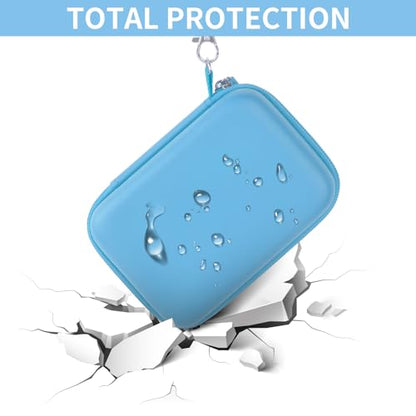 PAIYULE Travel Carrying Case for R36S RG353V RG353VS Handheld Game Console - color: Blue, style: For R36s