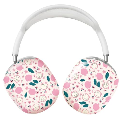 iBenzer Protective Case for AirPods Max Headphones, Ear Cups Cover for Apple AirPods Max (2024 USB-C / 2020 Lightning), Blushing Pom, AP-MAX-122 - color: Blushing Pom