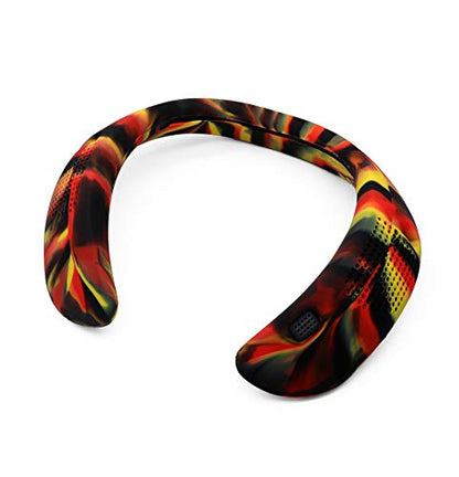 ZALUJMUS Silicone Protective Case Cover Compatible with Bose Soundwear Companion Wearable Speaker (Camouflage Red) - color: Camouflage Red