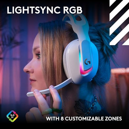 Logitech G Astro A20 X Multi-Platform Wireless Gaming Headset - White - color: White