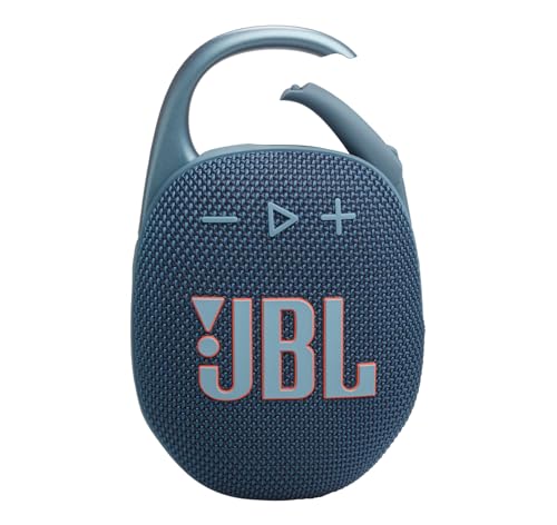 JBL Clip 5 Bluetooth Speaker and divvi! Protective Case - Blue - color: Blue