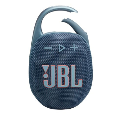 JBL Clip 5 Bluetooth Speaker and divvi! Protective Case - Blue - color: Blue