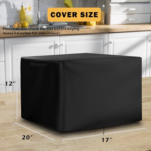 Pizza Oven Cover for Gozney Tread Portable Pizza Oven, Heavy-Duty 600D Protective Cover for Gozney 12" Outdoor Pizza Oven - size: 17"L x 20"D x 12"H