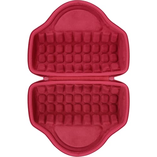 Aenllosi Hard Case for JBL Charge 6 Speaker, Red | EVA case construction, Water-resistant design, Dust-resistant design, Protective case only - color: Red