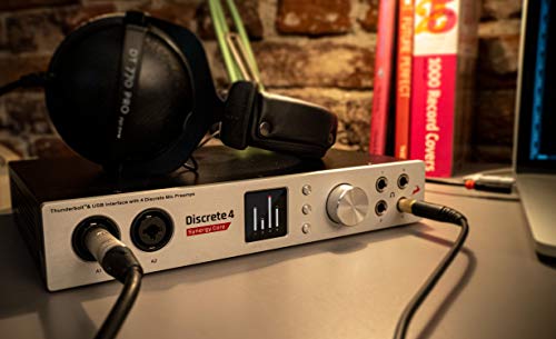 Antelope Audio Discrete 4 Synergy Core Audio Interface with 37 FX Included