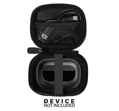 Case for TOZO OpenEarRing True Open Ear Earbuds (Black) - color: Black