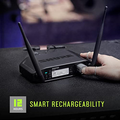 Shure GLXD2+/B87A Handheld Transmitter with BETA 87A Vocal Mic Capsule - for use with GLX-D+ Dual Band Digital Wireless Microphone Systems, Receiver Sold Separately (GLXD2+/B87A=-Z3) - style: BETA 87A