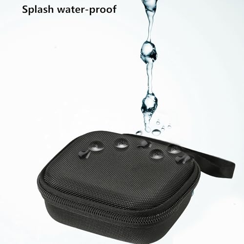 Portabe Wireless Mic Case Lav Mic Bag Audio Gear Travel Case for PQRQP/BOYA/MAYBESTA/Mini Mic Pro/Leettus/JUDKIOM/Bulatry/Caiord/SYNCO/MOVO Wireless Lav Microphone Lapel Mic Clip on Lapel Mic