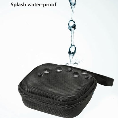 Portabe Wireless Mic Case Lav Mic Bag Audio Gear Travel Case for PQRQP/BOYA/MAYBESTA/Mini Mic Pro/Leettus/JUDKIOM/Bulatry/Caiord/SYNCO/MOVO Wireless Lav Microphone Lapel Mic Clip on Lapel Mic