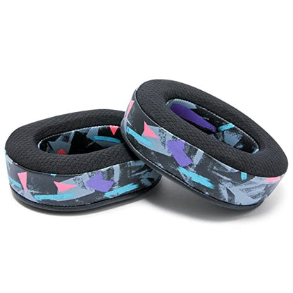 WC Freeze Blackshark V2 Pro - Gel Earpads for Blackshark V2 (2020-2022) - color: 90s Black