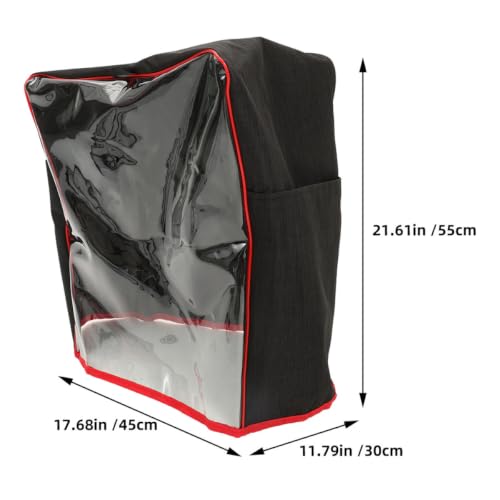 Blender Dust Cover Tpu Black Oxford Cloth for Kitchen Counter