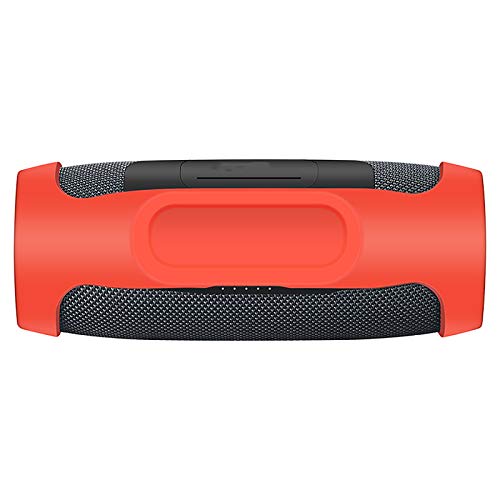 Silicone Case Skin Protective Sleeve Cover Shell for JBL Charge Essential Bluetooth Speaker - color: red