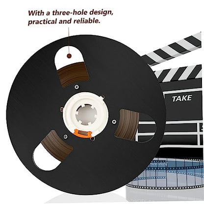 3holes Aluminum Alloy Take up Reel for Recorder Empty Tape Reel for Audio