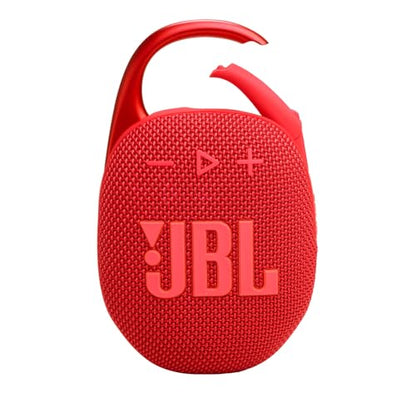 JBL Clip 5 Bluetooth Speaker and divvi! Protective Case - Red - color: Red