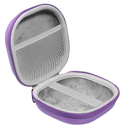Bone Conduction Headphone Case for Aftershokz Aeropex Trekz, Trekz Mini, Trekz Air, Bluez 2, 2S, KSCAT, Sades, DIGICare, allmity, Shokz openrun, openrun pro/Mini, openmove - color: Purple