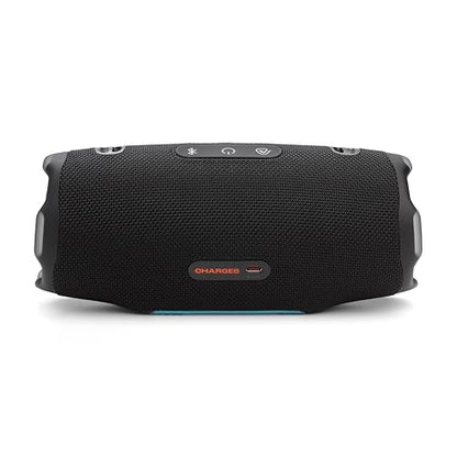 JBL Charge 6 - Portable Waterproof & Drop-Proof Bluetooth Speaker, Bold JBL Pro Sound & AI Sound Boost, 28Hrs Playtime, Built-in powerbank & Comes with a Sturdy/Removable Carrying Strap (Black/Teal) - color: Black/Teal