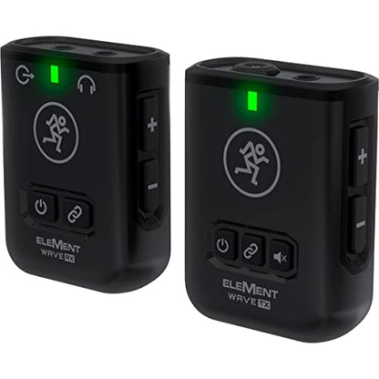 Mackie EM Wave LAV Compact Digital Wireless Lavalier Clip-On Microphone System for Cameras and Smartphones (2.4 GHz)