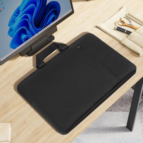 23.8-24 inch Portable Monitor Case Compatible with Ygretyrjh Redalf Hyangin Setcold KEFEYA AOKER Large Portable Monitor with Detachable Stand, Travel Padded Carrying Sleeve Bag - size: 23.8-24 Inch with Stand