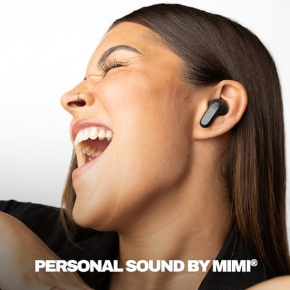 Skullcandy Rail ANC Active Noise Cancelling Wireless Earbuds - True Black | In-Ear, Bluetooth Headphones, Noise Cancellation, 38 Hours Battery, Microphone for iPhone Android, Customizable Sound - color: True Black