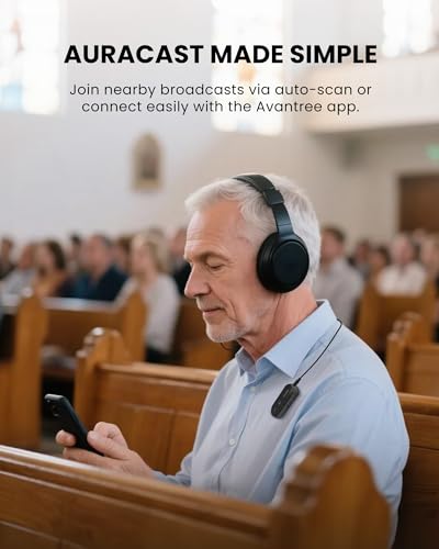 Avantree AuraGo - Auracast and LE Audio Receiver for Headphones