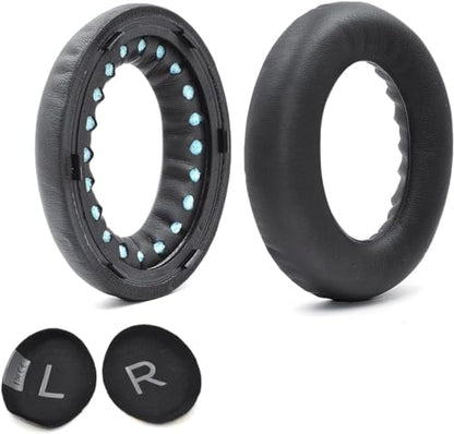Adhiper Replacement Ear Pads for Bose 700/NC700 Wireless Headphones,NC700 Protein Leather Ear Cushions,Headphone Earpads with Memory Foam (Black - color: Black