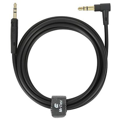 Mr Rex 1.5m(5피트) 3.5mm ~ 2.5mm 오디오 Aux 교체 케이블 90도 오른쪽 코드 JBL/Bose 700 QC45 QC35ii QC35 QC25 QuietComfort 노이즈 캔슬링 헤드폰/AKG용 - size: 5ft (1-Pack)