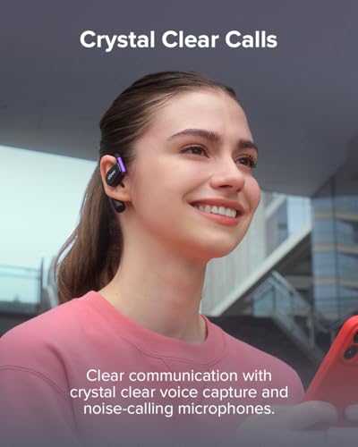 Cleer ARC II Gaming Earbuds - True Wireless Open Ear Headphones, Ultra-Low Latency, Snapdragon Sound, Bluetooth 5.3, USB-C Dongle, 35Hr Battery, Compatible with PS4, PS5, PC, Switch, Black