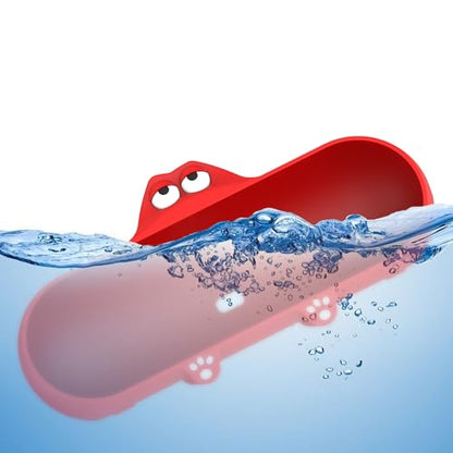 Silicone Protective Case for Beats Pill 2024 Speaker Anti Drop Dustproof Protective Sleeve Silicone Shell Cover Case Speaker Accessory (Red) - color: Red