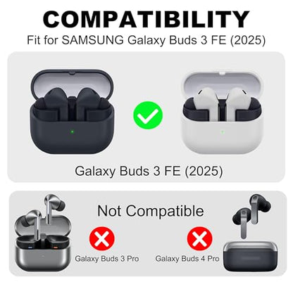 Replacement Ear Tips Compatible with Samsung Galaxy Buds 3 FE (2025)