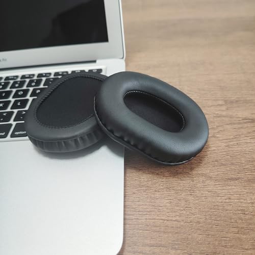 Professional Replacement Earpads Cushions Compatible with JVC HA-S90BN HA-S70BT Headphones Ear Pads with Softer Protein Leather/Memory Foam