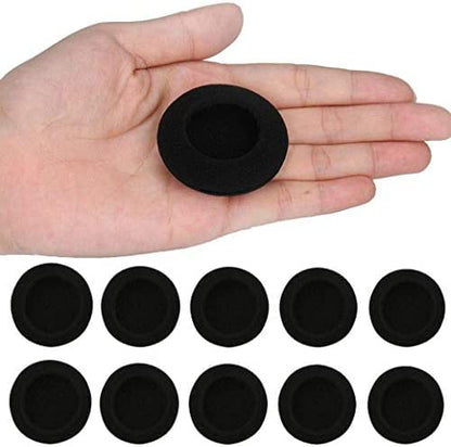 Ear Cushions Foam Replacement for Supra Plus Encore and Most Standard Size Office Telephone Headsets H251 H251N H261 H261N H351 H351N H361 H361N Headphones Disposable Covers, 5 Pairs (10)