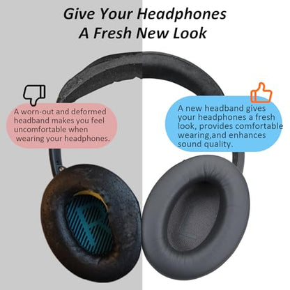 Headband Cushion Compatible with Bose QuietComfort 45 QC45 QC35 QC35II (Green)