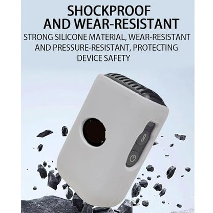 Mic 2 Transmitter 2 Pcs Silicone Case for DJI Mic 2 Transmitter Wireless Microphone Shockproof Scratch-proof Anti-collision Protector Flexible Cover Accessories(Lake Blue) - color: Lake Blue