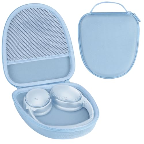 Case for Bose QuietComfort Ultra QC45 QC35 QC25 QC15 Headphones | QCSE Noise Cancelling Headphone Case, Hard Shell Shockproof, Portable Storage, Lightweight Travel - color: Light Blue