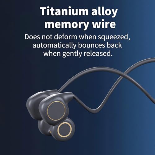 Suitable for Sports Running Headphones Open Ear Earbuds Takeaway Courier Rider Wireless Bluetooth Headset High Sound Quality Headphones for Fitness Exercise man Gift Display Power Long Battery