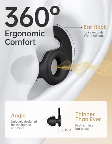 Welove Ultra-Comfy Ear Plugs with First-Ever UV Sanitizer—Reusable Earplugs for Sleep, Focus, Travel, and Noise Sensitivity |Hearing Protection |Customizable Fit | 18dB NRR Noise Reduction - color: Earthy